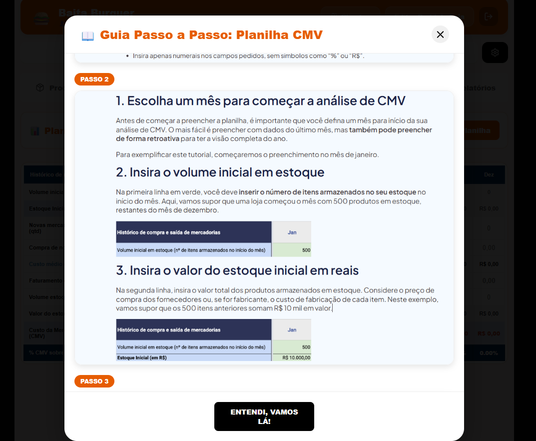 Tutoriais do Sistema